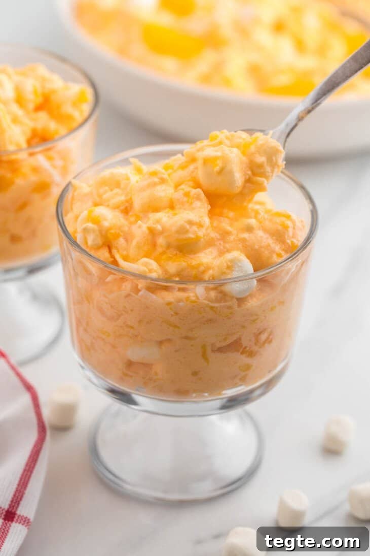 31 Classic Vintage Jell-O Dessert Recipes to Try Now 3 orange jello salad