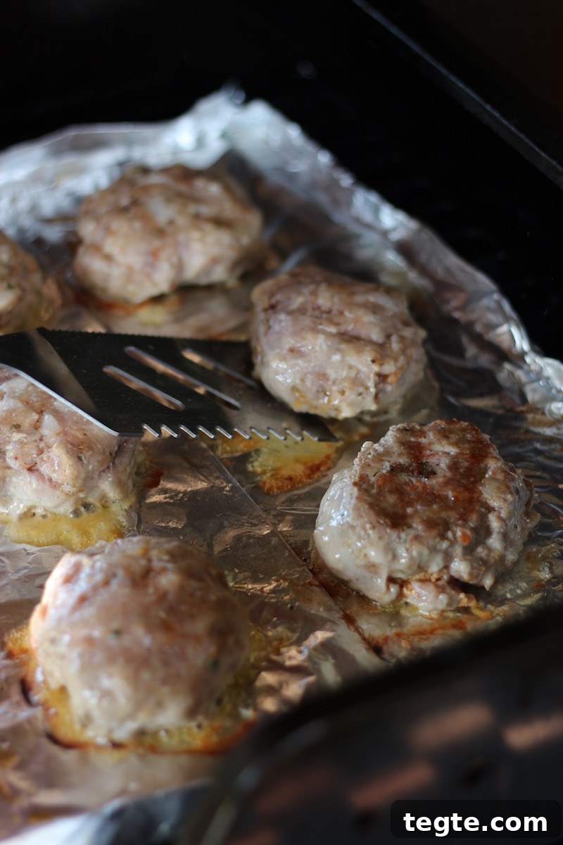 Stuffed Bacon Turkey Burgers - juicy turkey burgers are loaded with bacon, stuffed with cheese, and grilled to perfection! | fedandfulfilled.com