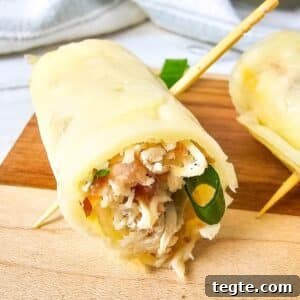 Keto Chicken Bacon Ranch Bites closeup
