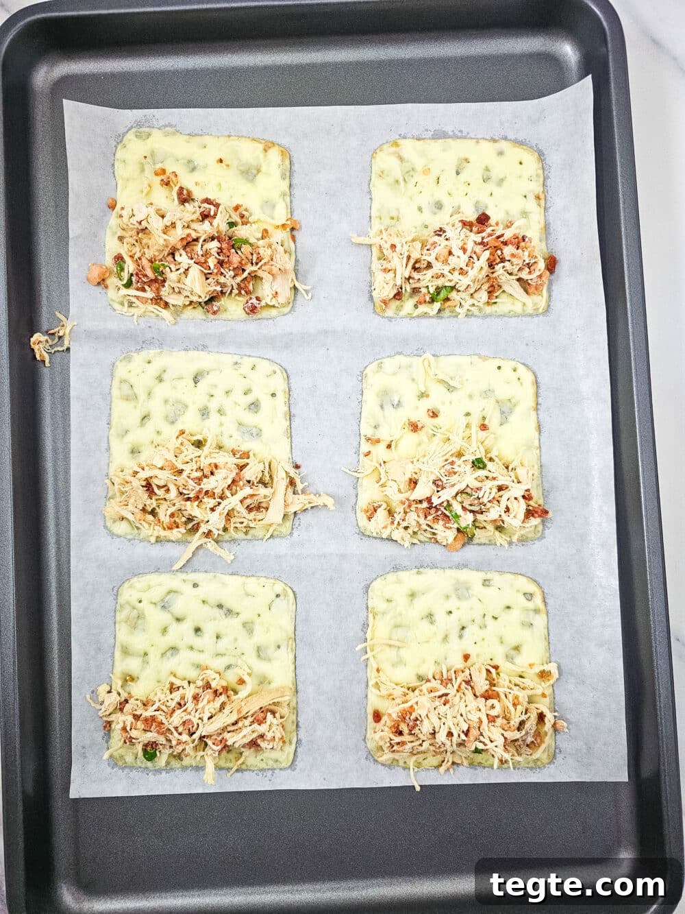 how to make Keto Chicken Bacon Ranch Bites