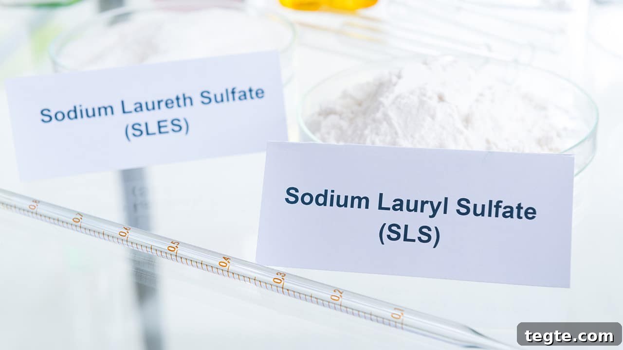 SLS and Cancer Risk: What Research Actually Shows 2 Sodium Lauryl Sulfate SLS - lab photo