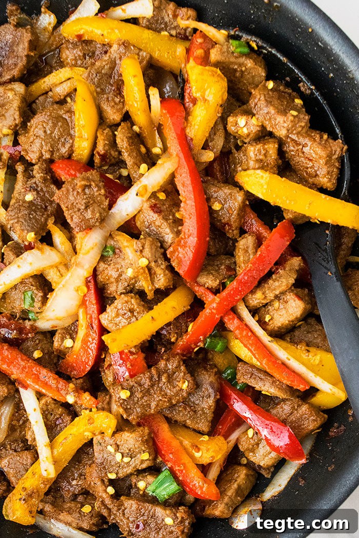 Easy Pepper Steak Recipe