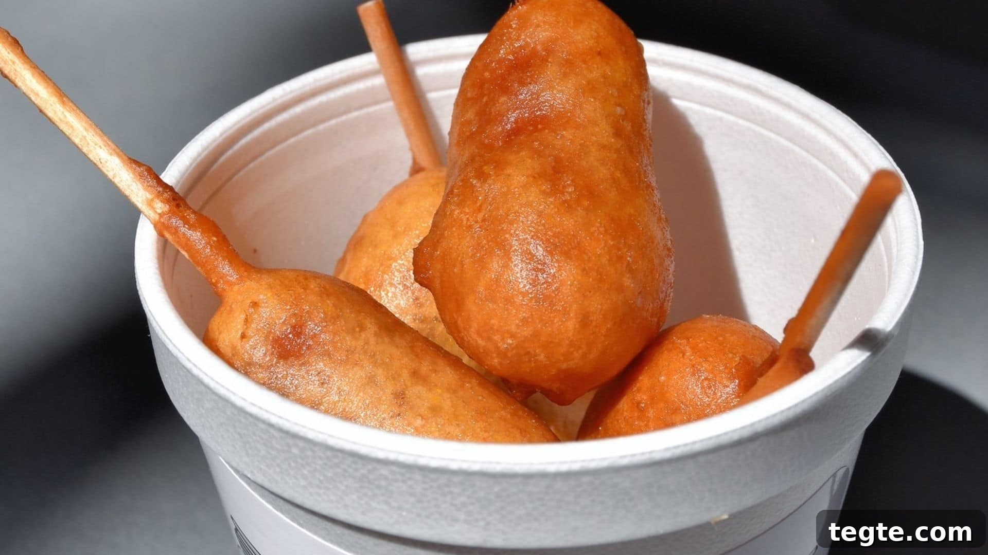 Mini Air Fried Corn Dogs