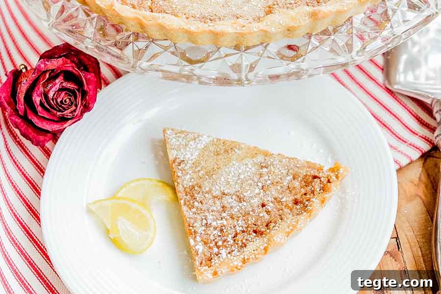 30 Gluten-Free Easter Desserts Your Guests Will Crave 14 a slice of lemon tart on a plate, gluten free