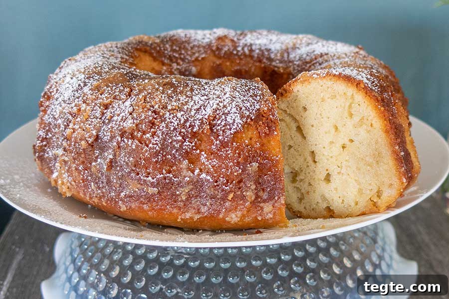 30 Gluten-Free Easter Desserts Your Guests Will Crave 8 caribbean rum cake on a cake platter, gluten free