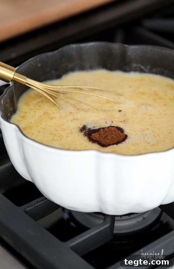 You're going to LOVE this Pumpkin White Hot Chocolate # fall #pumpkin #spice #hotchocolate #hotcocoa #whitehotchocolate