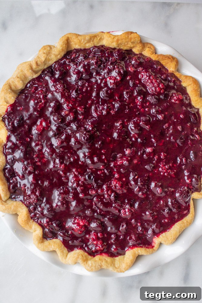 Cardamom Crumble Triple-Berry Pie Recipe 6 berry pie