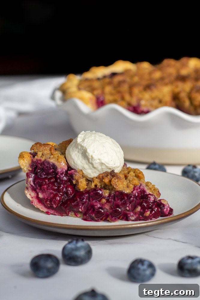 Cardamom Crumble Triple-Berry Pie Recipe 8 berry pie