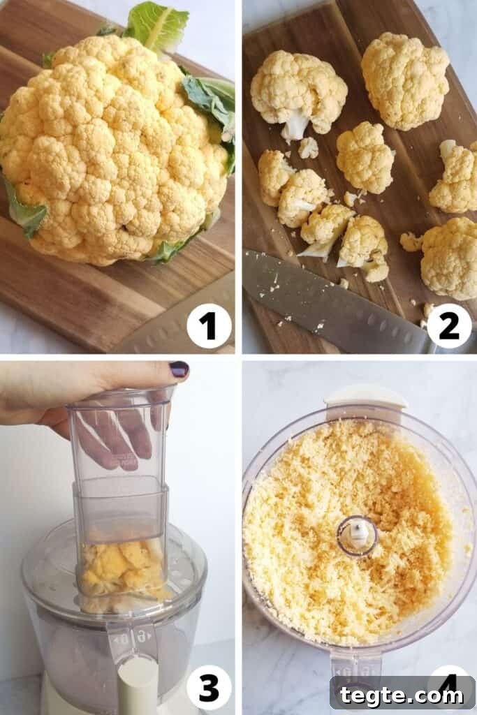 How to Make Cauliflower Rice How to Make Cauliflower Rice