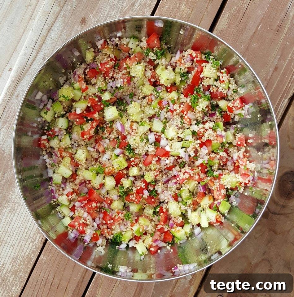 Quinoa Tabbouleh Recipe