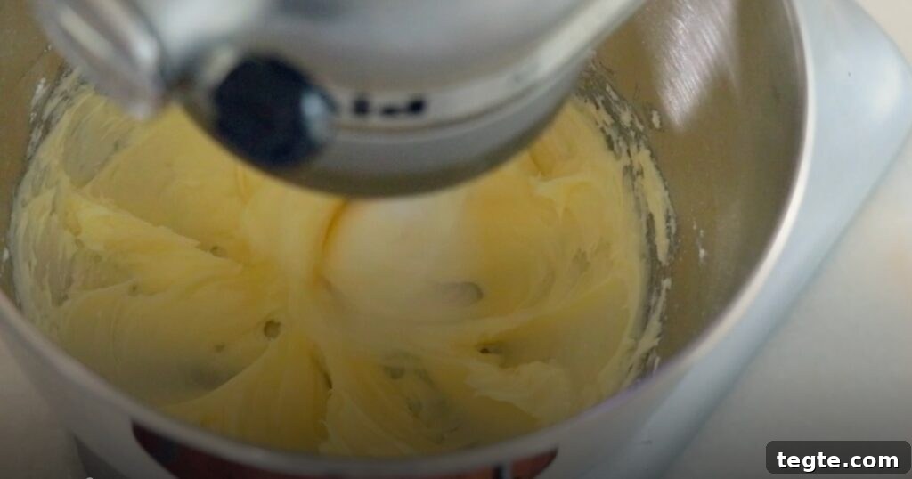 Classic Homemade Icebox Cookies Recipe for Perfect Slices 5 mixing butter and sugar to make cookie dough