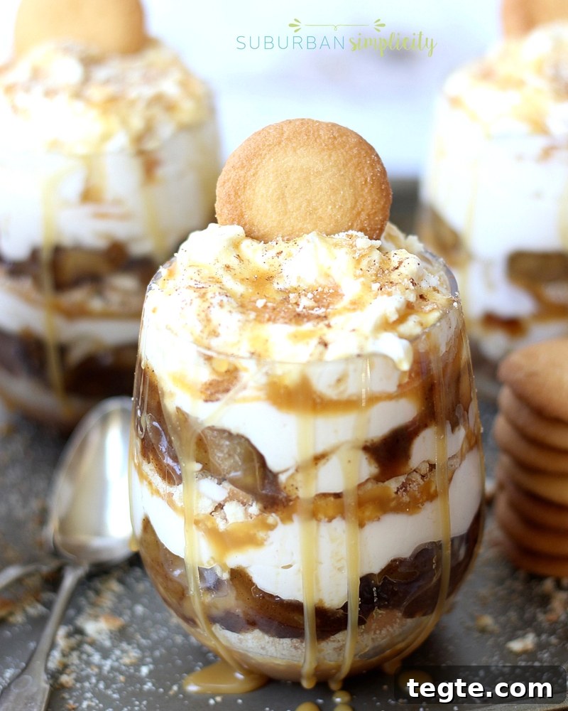 Chocolate Caramel Fondue Recipe for Dipping Fruits and Treats 10 This no-bake Caramel Apple Cheesecake Trifle is THE best dessert recipe! It's easy to assemble and the layers taste rich and delicious.