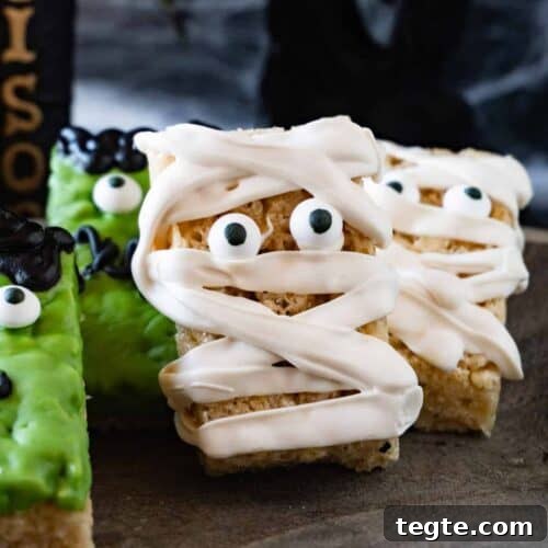 Halloween Rice Crispy Treats featured image