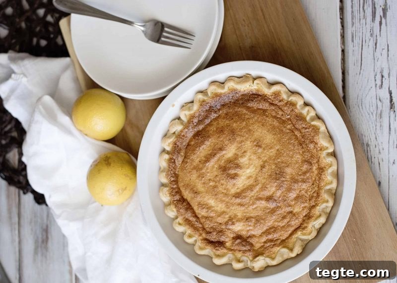 Lemon Chess Pie Recipe: Classic Southern Family Favorite 7 Old-fashioned lemon chess pie