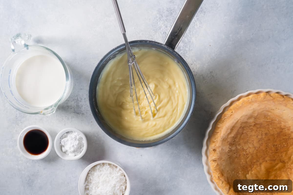 the ingredients for a pie are shown in a bowl.