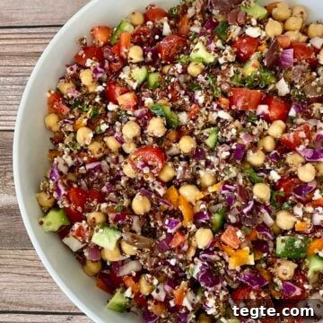 Mediteranean Quinoa Salad Recipe