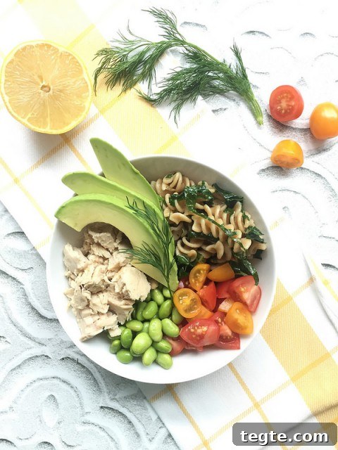 Tuscan Tuna Bowl via LizsHealthyTable.com Tuscan Tuna Bowl via LizsHealthyTable.com