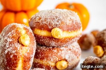 Thanksgiving Donuts: Festive Recipes & Topping Ideas for Fall 12 Pumpkin Cheesecake Doughnuts