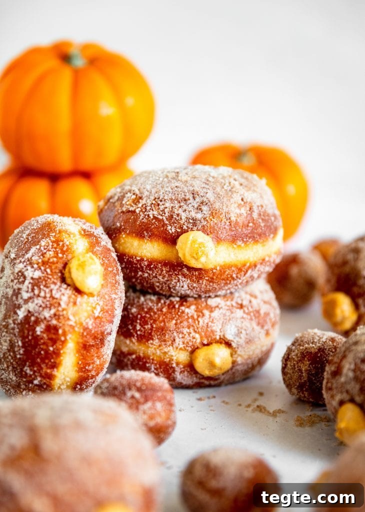 Thanksgiving Donuts: Festive Recipes & Topping Ideas for Fall 5 Pumpkin Cheesecake Doughnuts
