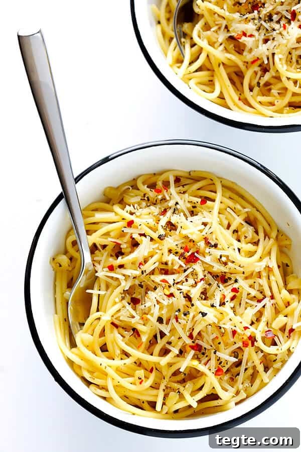 Spaghetti for Garlic Lovers: Flavor-Packed Aglio e Olio Recipe 5 This Garlic Lovers' Spaghetti is quick and easy to make, packed with ultra-garlicky buttery Italian flavors.