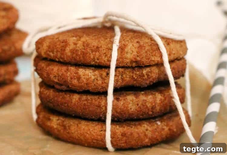 Paleo Snickerdoodle Recipe (Gluten-Free Video Tutorial) 3 Paleo Snickerdoodles - these gluten free cookies have 6 simple ingredients. Crispy on the outside and chewy on the inside. #paleo #cookies