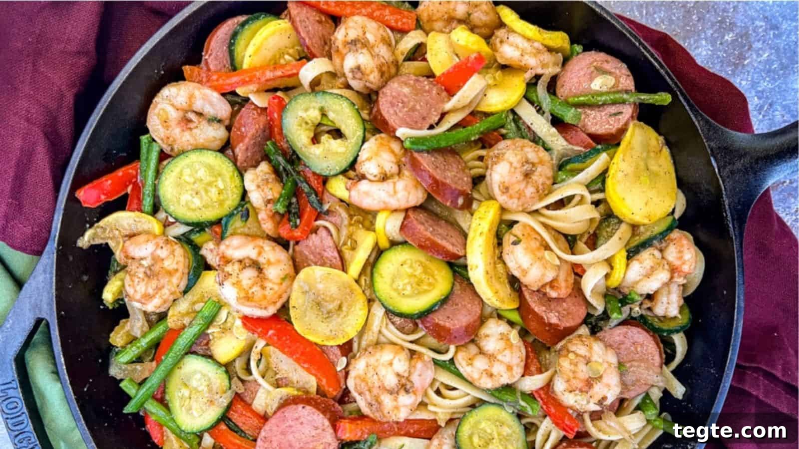 23 Quick Seafood Dinners for Any Night of the Week 5 Cajun Shrimp and Sausage Skillet