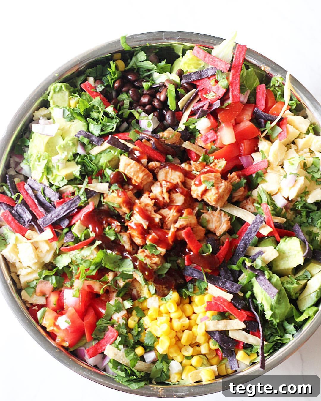 BBQ Chicken Salad