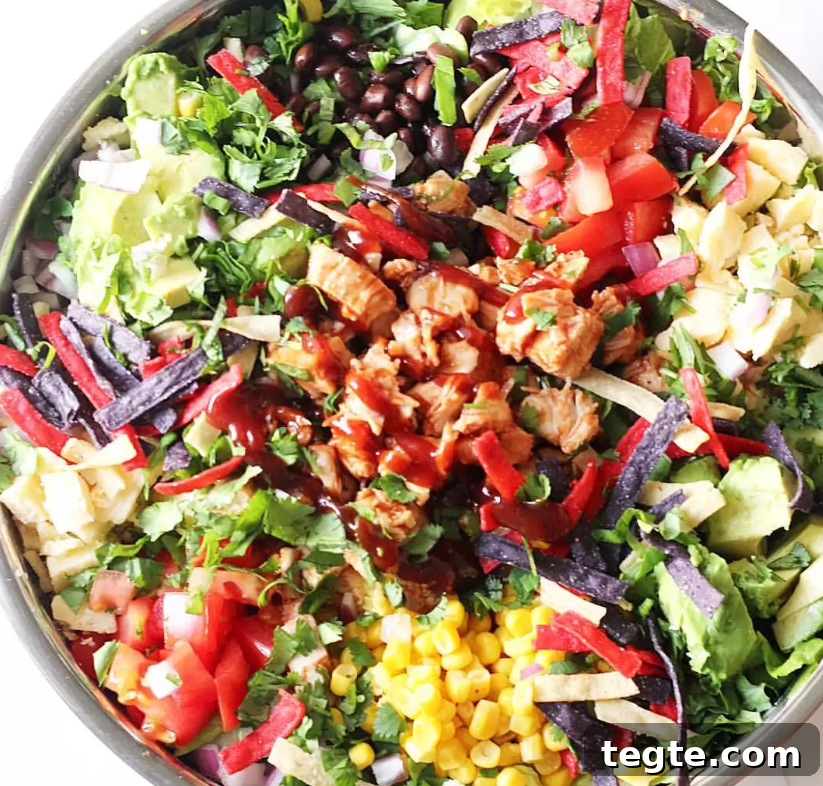 BBQ Chicken Salad