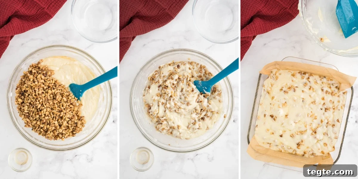 Maple Walnut Fudge Recipe: Creamy Homemade Candy with Nuts 5 maple walnut fudge steps