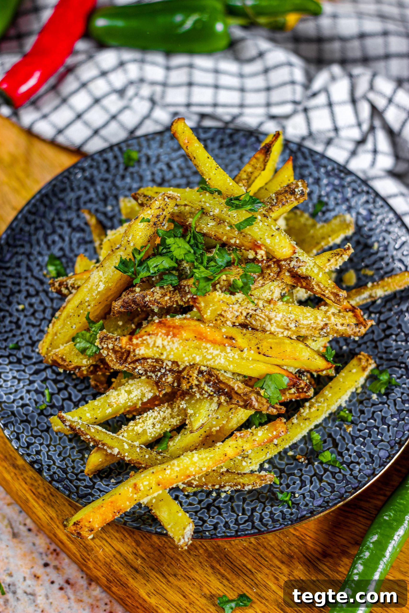 Crispy Garlic Parmesan Baked Fries 2 img 4366 1