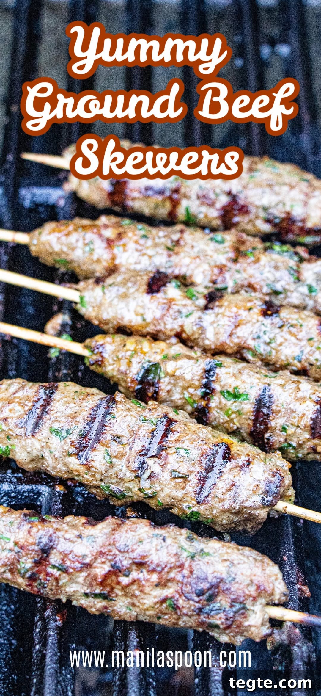 So easy to put together and always comes out so tasty and moist straight from the grill! This is my family's favorite ground beef skewers to make for summer! Perfect for Labor Day! img 443 2