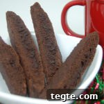 Chocolate Biscotti Recipe: Crunchy Chocolate-Almond Cookies 2 img 454 3