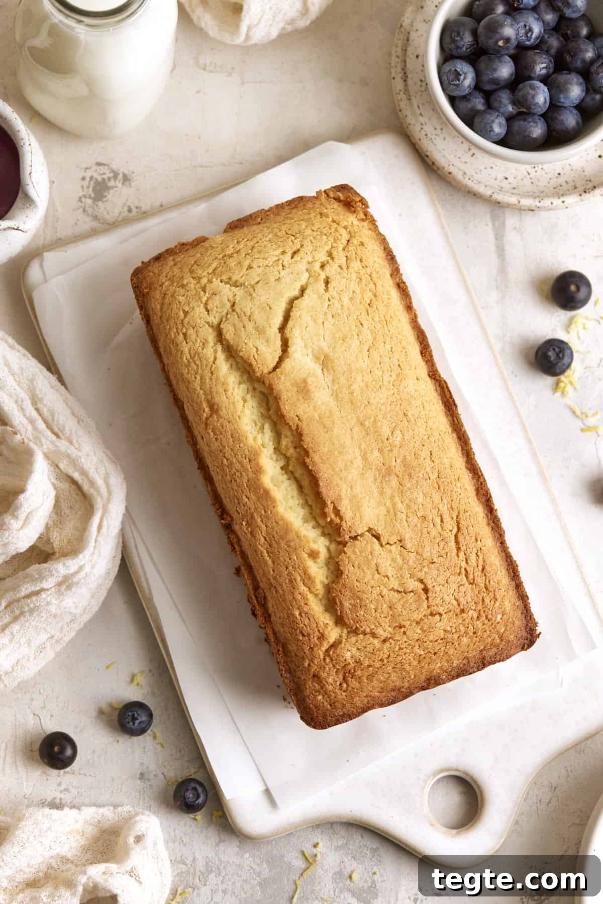 blueberry lemon loaf