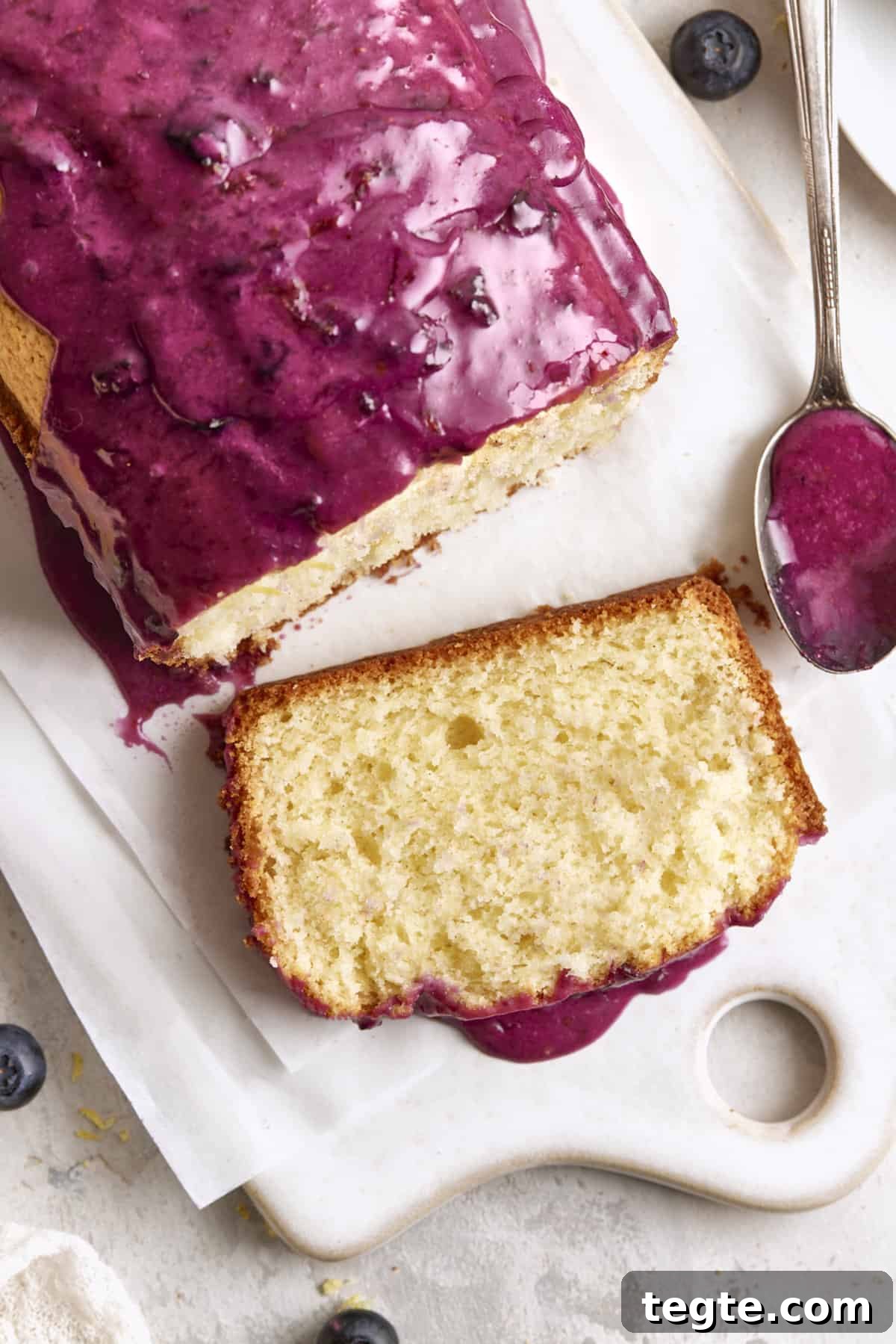 blueberry lemon loaf