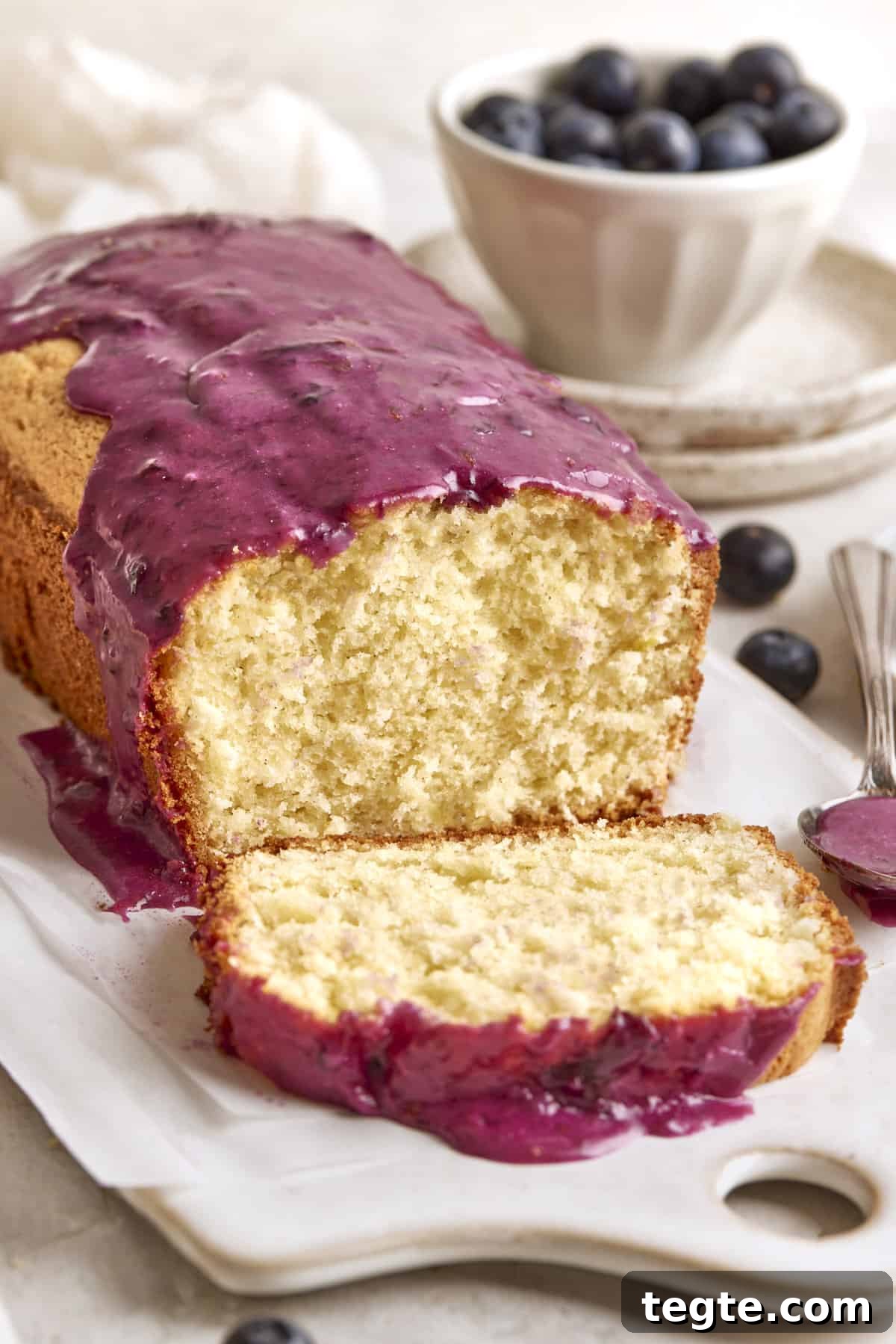 blueberry lemon loaf