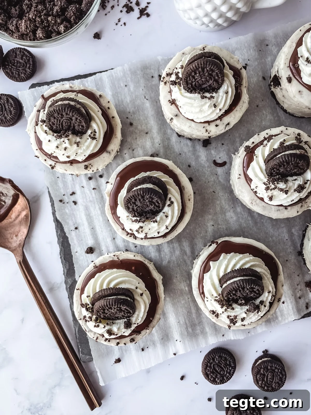 Mini Oreo Cheesecakes: Perfect Bite-Sized Dessert Recipe 5 img 45 4