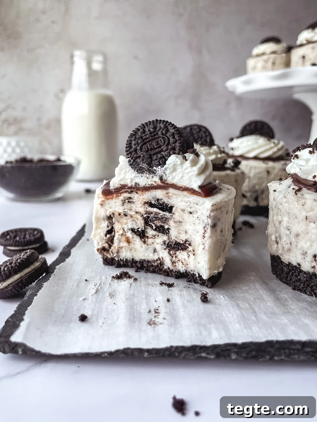 Mini Oreo Cheesecakes: Perfect Bite-Sized Dessert Recipe 7 img 45 6