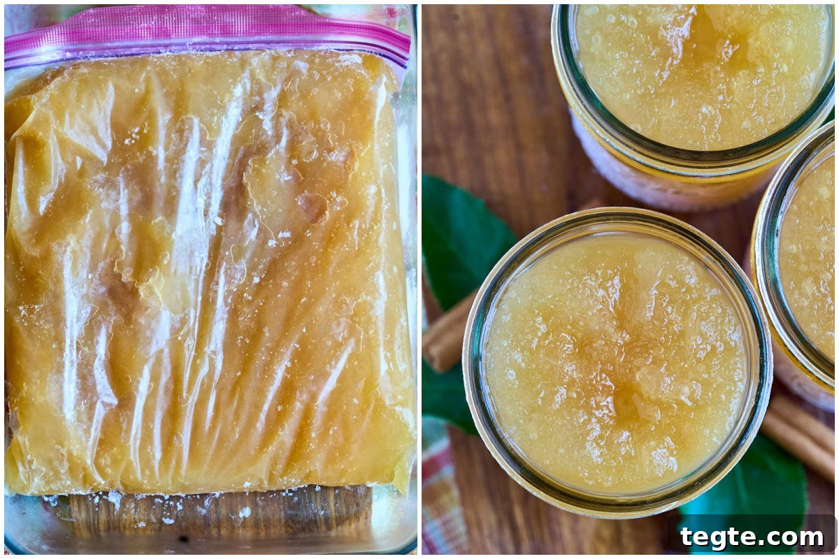 freezer bag of frozen cider and rum, and served in glasses.