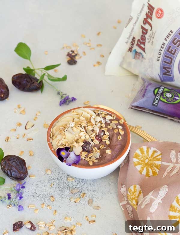 Banana and Peanut Butter Breakfast Ideas for Quick Morning Meals 7 Spoonful of smoothie bowl