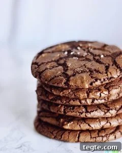 Chewy Chocolate Fudge Cookies