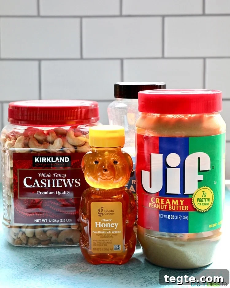 Complete Well-Stocked Pantry Shopping List for Home Cooking 18 nuts, honey, peanut butter