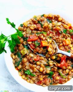 Instant Pot Lentil Soup