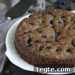 Blueberry Gingerbread Cake with Warm Spices 5 Blueberry Gingerbread