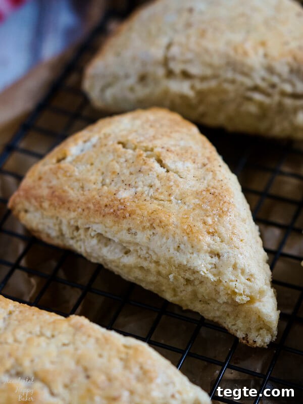 Eggnog Scones Recipe: Flaky Holiday Scones with Warm Spices 7 Eggnog Scones
