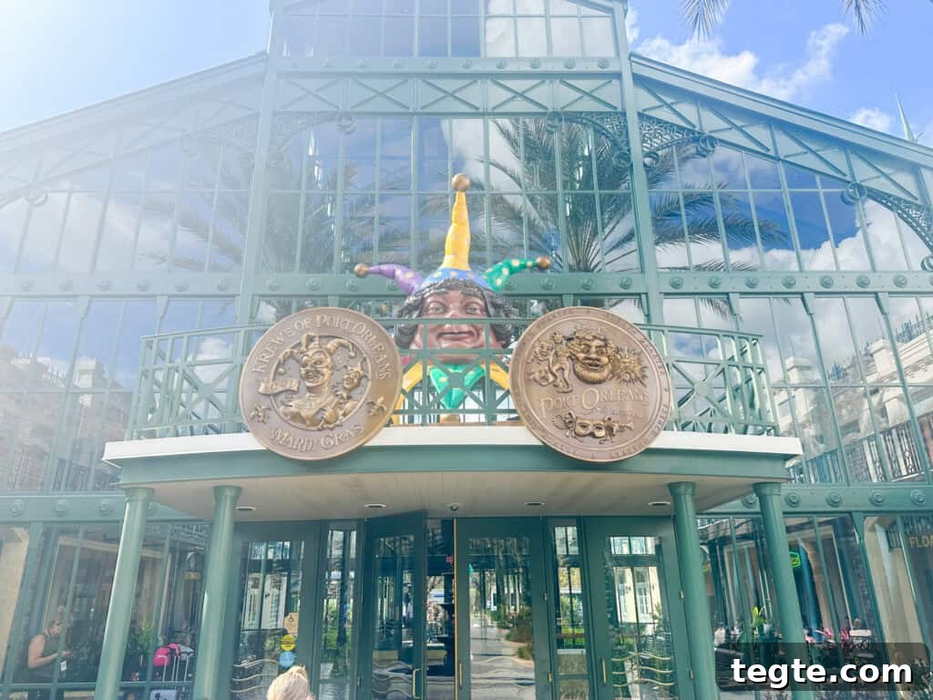 Disney’s Port Orleans Resort French Quarter: Guide, Rooms & Tips 2 Main entrance to Port Orleans French Quarter resort.