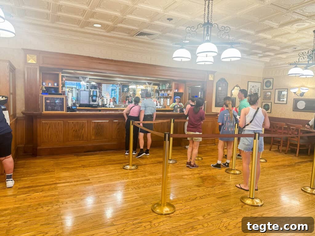 Disney’s Port Orleans Resort French Quarter: Guide, Rooms & Tips 9 Order window for Scat Cat's Club.