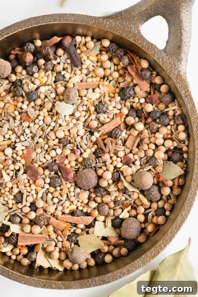 homemade pickling spice