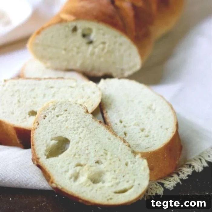7-Day January Meal Plan: Simple Recipes for the New Year 14 Slices of French bread on a linen cloth.