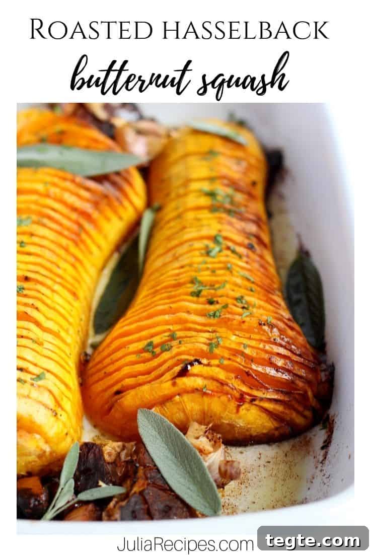 Crispy Roasted Hasselback Butternut Squash Recipe 7 Roasted hasselback