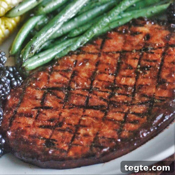 14 Pepper Recipes to Turn Up Flavor on Your Grill 3 grilled ham steak